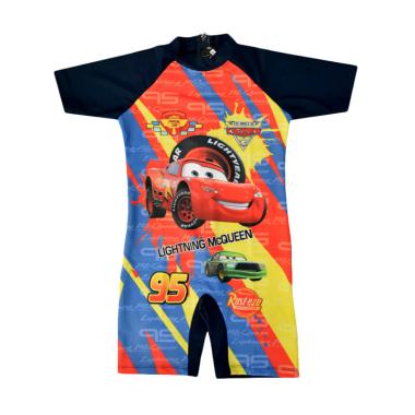 Nice Baby Motif Mc.Queen Baju Renang Anak Laki Laki - Biru Dongker