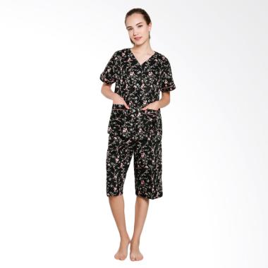 Just Fashion Baju Tidur Wanita - Hitam