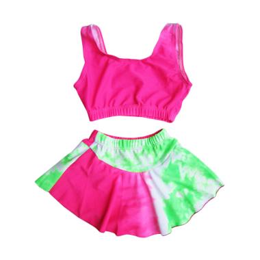 Rainy Collections Motif Baju Renang Bayi - Pink Hijau