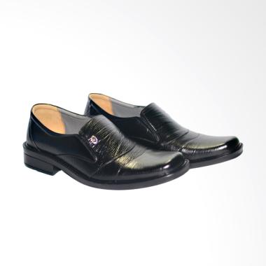 Decarvalho Shoes 2016 Pantofel Sepatu Pria - Hitam