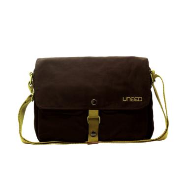 Uneed UB210 Indie Tas Sling Bag for Tablet 10 Inch - Brown
