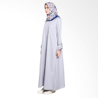 Dauky L Palda Long Dress Muslim - Grey