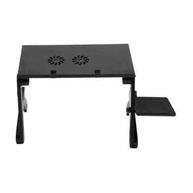 Meja Notebook Lipat Portable Premium iRobot With Cooling Fan Laptop