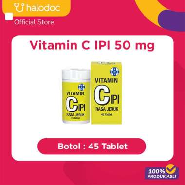 Vitamin C IPI 50 mg 45 Tablet Kunyah
