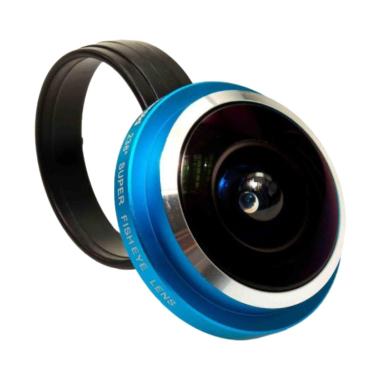 Polaroid CF 238 Super Fish eye Lens - Sky Blue