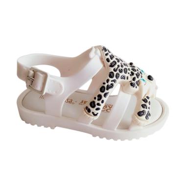 Mini Melissa Flox Jeremy Scott Sepatu Anak Perempuan - White
