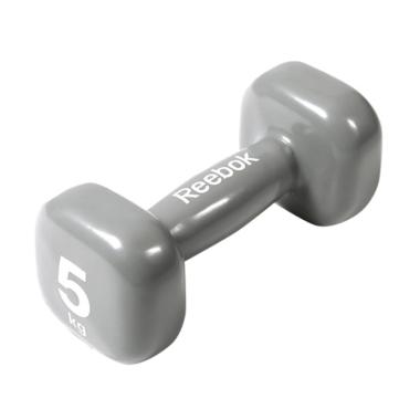 Reebok Dumbbel Peralatan Fitness - Grey [WT11155/5 kg]