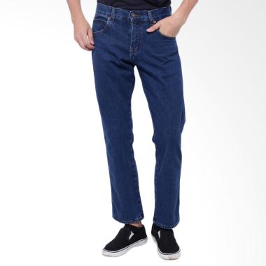Edwin Vegas 03 Reguler Fit Celana Jeans Pria - Medium Blue