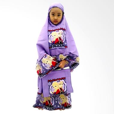 Rasya Karakter Frozen Mukena Anak - Ungu