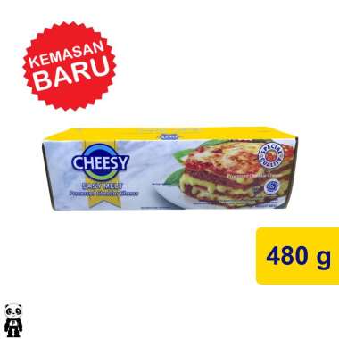 Keju Cheddar Mudah Leleh Cheesy 500g Easy Melt Cheddar Cheese
