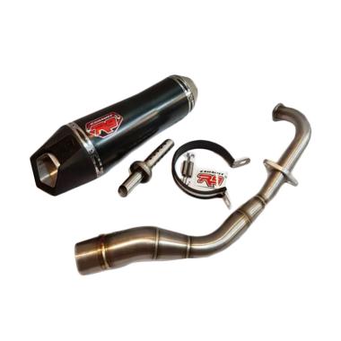 R9 Alpha Series Knalpot Motor for Honda All New CBR 150R Facelift - Black