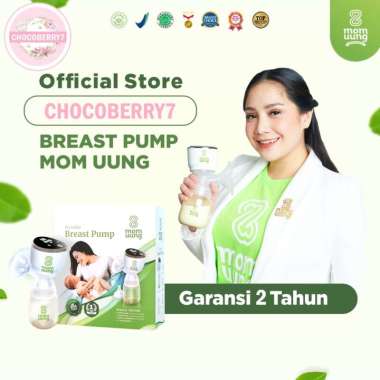 Pompa ASI Mom Uung Pompa ASI Elektrik Electric Portable Breastpump Putih