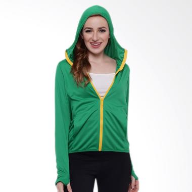 Hitscore Jaket Polos Wanita - Hijau