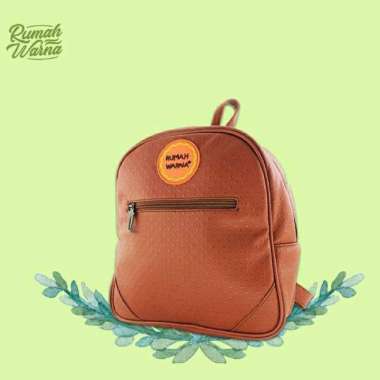 TAS RANSEL P RYLIE RUMAH WARNA pink peach