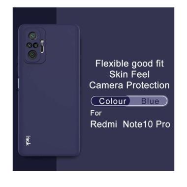 Imak Casing UC-2 Soft Case Xiaomi Redmi Note 10 Pro / Note 10 Pro Max Blue