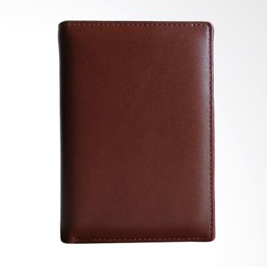 Sabiq 3/4 Kulit Asli Dompet Pria - Brown