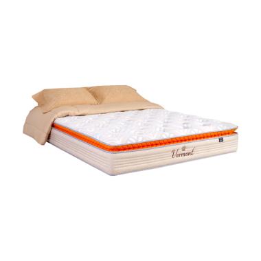 Luxio 2018 Vermont Kasur Springbed [Jabodetabek] 200 x 200 White