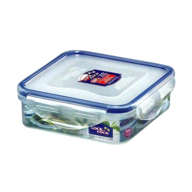 LOCK & LOCK Square Short Food Container [430 mL] Clear