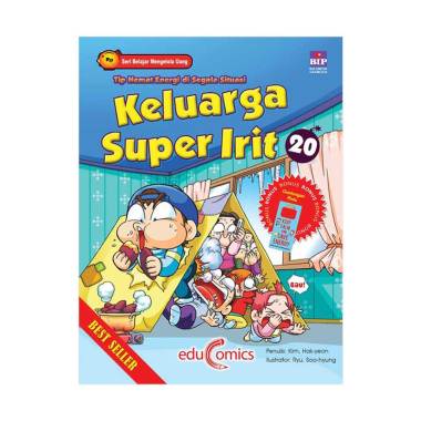 BIP Educomics Keluarga Super Irit 20 Tip Hemat Energi Di Segala Situasi by Kim Hak-yeon Buku Ekonomi