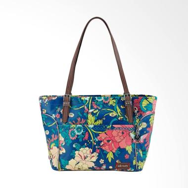 Sakroots Medium Satchel Ladies 1000047402 Royal Flower Power