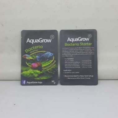 BACTERIA STARTER AQUAGROW 10GR KEMASAN BAKTERI STARTER