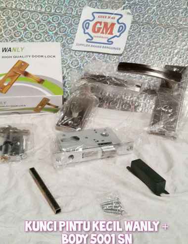 Kunci Pintu Kecil Wanly + Body 5001 SN