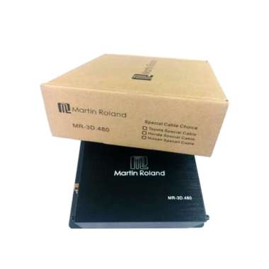 Martin Roland MR-3D.480 Power Amplifier 4-Channel Socket Plug n Play Toyota Set