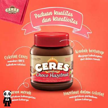 Ceres Selai Coklat Hazelnut 350g Choco Hazelnut Spread