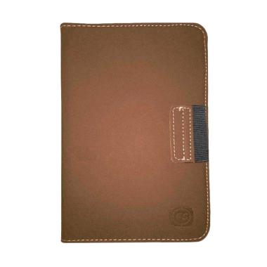 FS Rotary Fluip Cover Casing for Samsung Tab S3 9.7 T825 - Coklat