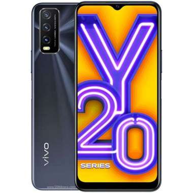 Vivo Y20 ram 3 Rom 64GB Obsidian Black