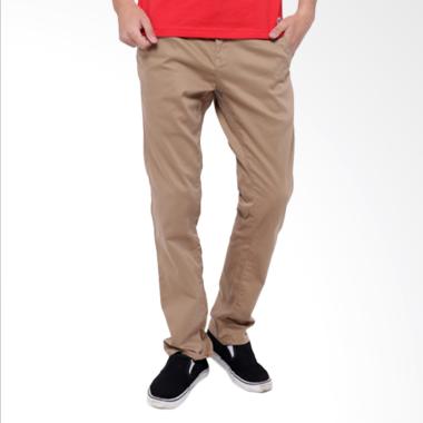 Edwin Chinos Regular Fit Jeans Celana Panjang Pria - Khaki [63-093]