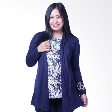 Mama Hamil SJ 334 Cardigan Selvi Blouse Baju Hamil dan Menyusui - Biru Mama Hamil SJ 334 Cardigan Selvi Blouse Baju Hamil dan Menyusui - Biru