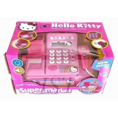 Mainan Kasir Hello Kitty Mainan Anak Perempuan Kasir Kasiran Pink