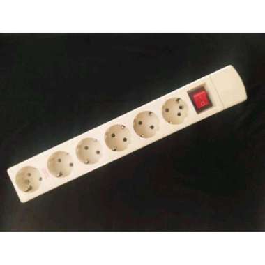 Uticon Stop kontak 6 Lubang Saklar switch stopkontak