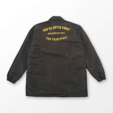Roughneck CJ029 Black Gotta Fight Coach Jacket L