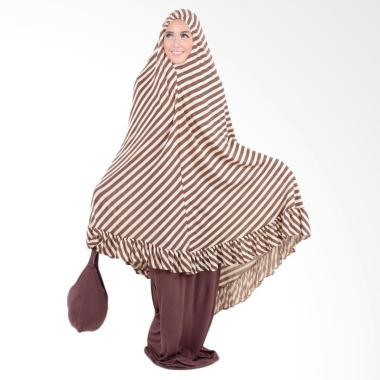 Boontie Salur Mukena Syar'i Jumbo - Brown