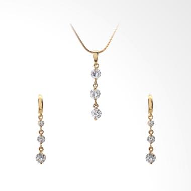 Cocoa Jewelry Love Rain Set Collection Perhiasan