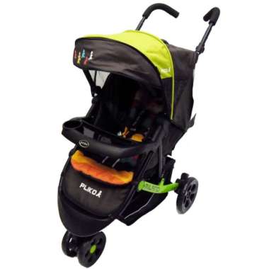 Kereta Dorong Bayi Stroller Pliko 568 Milano Green