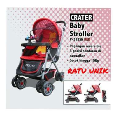 KERETA BAYI CRATER 213 BABY STROLLER DORONGAN ANAK KERETA DORONG MURAH