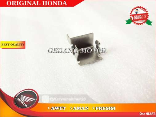 BRAKET KALIPER BELAKANG RENTAINER NEW SUPRA X 125 DD ORI AHM 43112-KTM