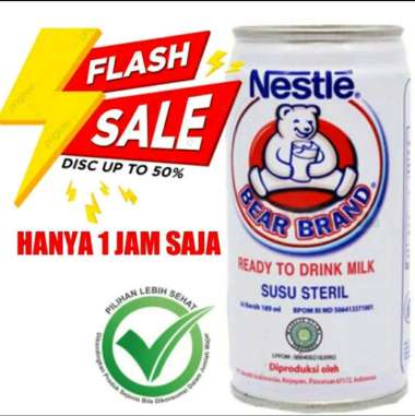 Promo Harga Bear Brand Susu Steril 189 ml - Blibli