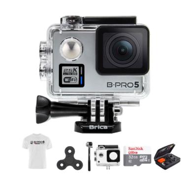Brica B-PRO 5 Alpha Plus 2 Combo At ... in White T-shirt - Silver