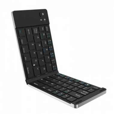 Universal Wireless Bluetooth Foldable Keyboard Gold