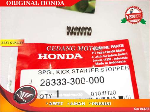 PIR PER FOOTSTEP CB 150 CBR BEAT SONIC PCX SCOOPY SUPRA GTR ORIGINAL