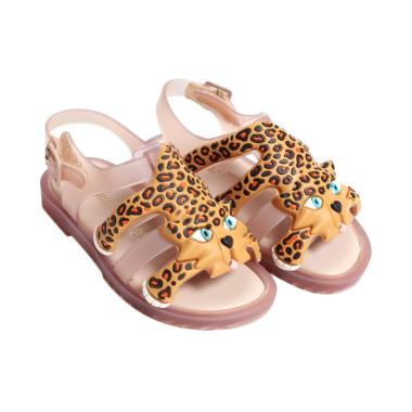 Mini Melissa Flox Jeremy Scott Sepatu Anak Perempuan - Beige