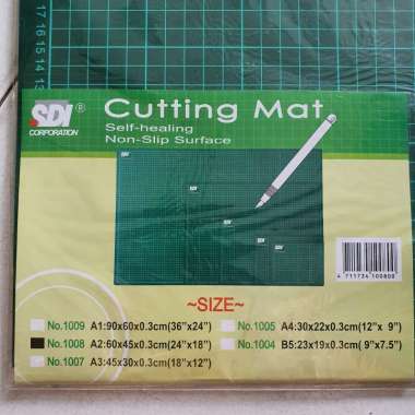 Cutting Mat SDI A1 Hijau