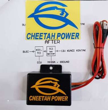 Original Cheetah Power V2 Ignition Booster Koil Coil Optimizer TCI Pengapian Api Besar Racing SE Bus