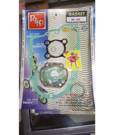 Paking Yamaha RX100 RX 100 RX-100 Full Set Gasket Packing Riko Thailand Fullset Fulset Head Blok Bak
