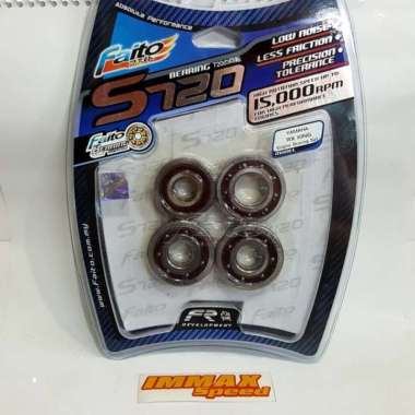 Bearing Lahar Faito Full Set S720 Yamaha RXKing RX King Ceramic Keramik Kruk as rasio Hispeed Hi Spe