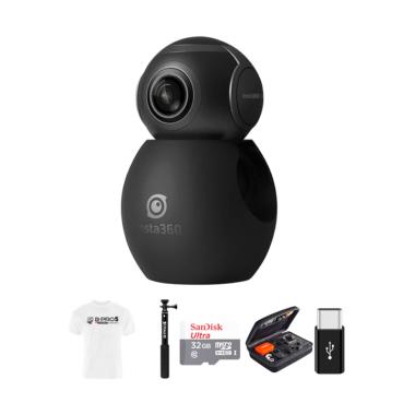 Brica B-PRO Insta360 Air Deluxe Act ... ard 32 GB + White T-Shirt